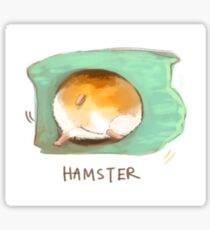 Hamster butt Sticker