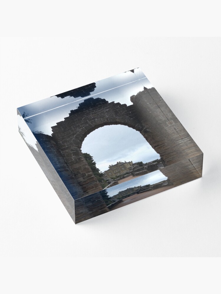 Alternate view of Culzean Castle Arch, Scotland Acrylic Block