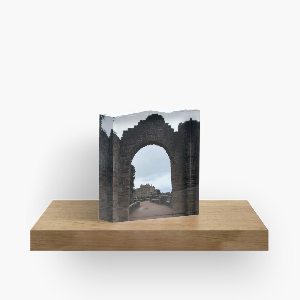Culzean Castle Arch, Scotland Acrylic Block