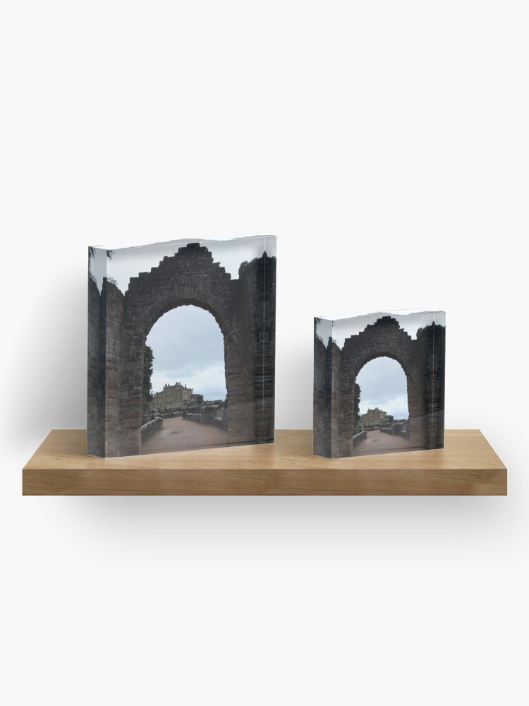 Alternate view of Culzean Castle Arch, Scotland Acrylic Block
