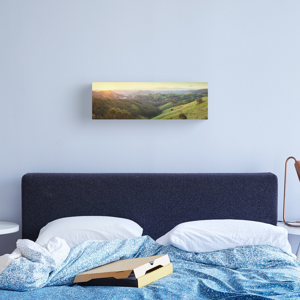 Valley of a Thousand Hills, Murchison Gap, Victoria, Australia Canvas Print