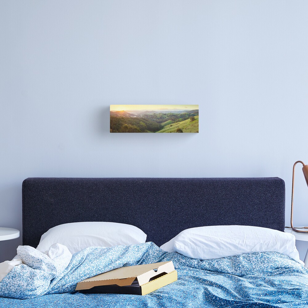 Valley of a Thousand Hills, Murchison Gap, Victoria, Australia Canvas Print