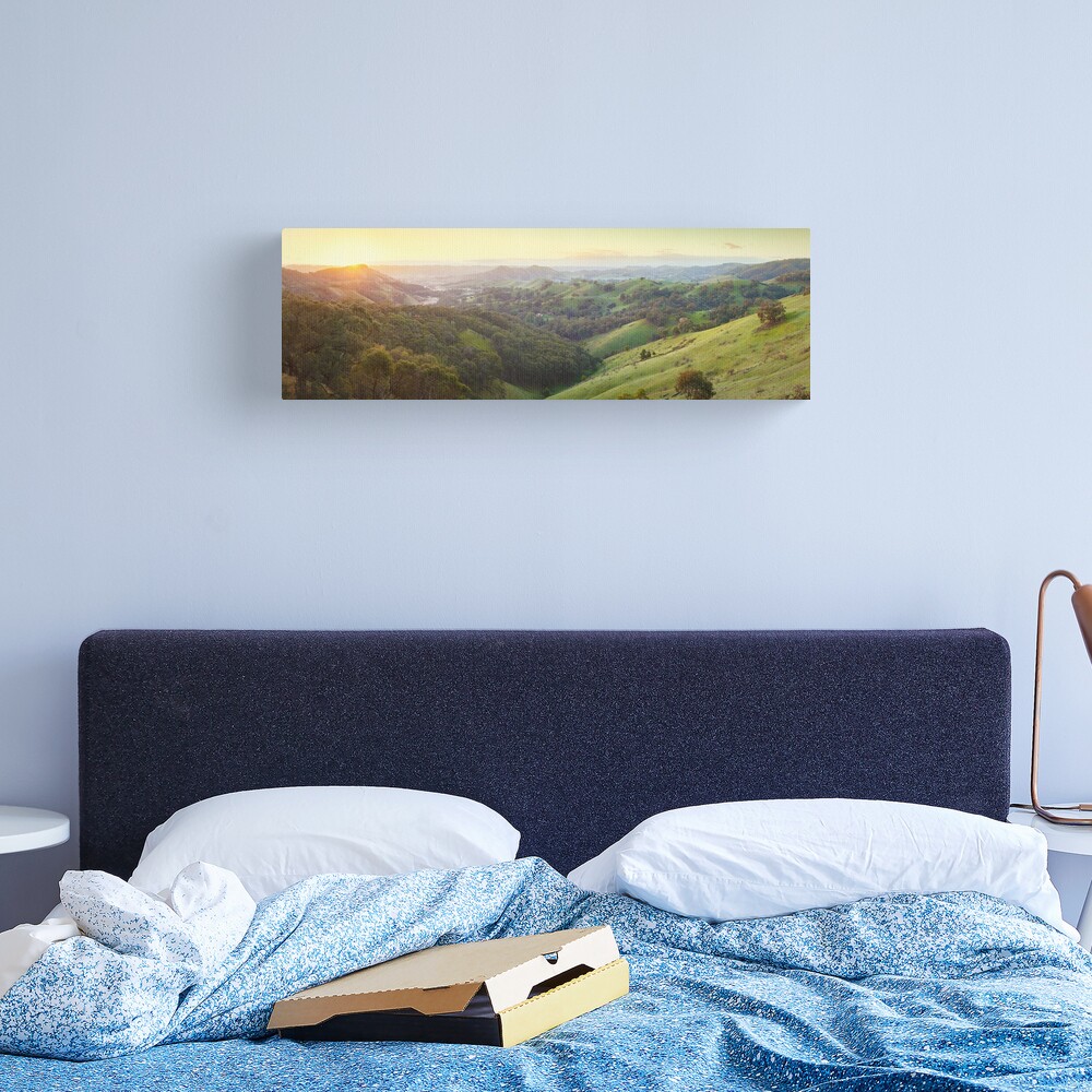Valley of a Thousand Hills, Murchison Gap, Victoria, Australia Canvas Print