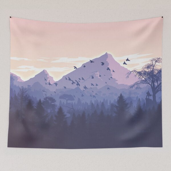 Item preview, Mountain and and Forest Panoramic View designed and sold by SimplyConnor.