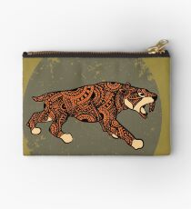 Saber-toothed cat mandala Studio Pouch