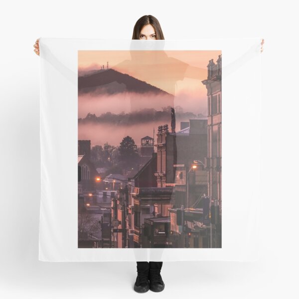 Winter Sunrise in Ballarat Scarf