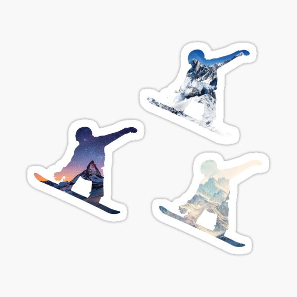 Snowboard Stickers Redbubble