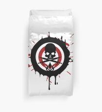 Target Skull Duvet Cover