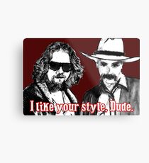 Big lebowski Metal Print