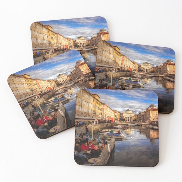 Item preview, Trieste. The Canal and the St. Antonio church. designed and sold by Pino 'Delfino' Esposito.