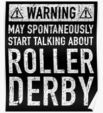 Roller Derby Related Gift Poster