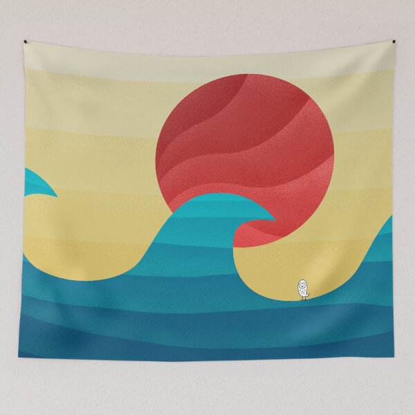Item preview, The perfect summer wave designed and sold by OwlyChic.