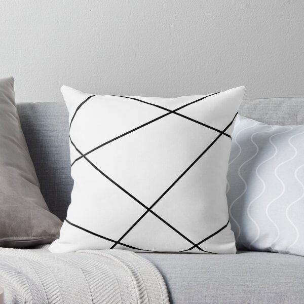 Item preview, Geometric abstract - white and black. designed and sold by K.S ART.