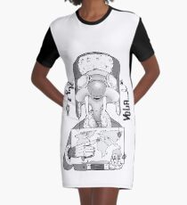 Flys in mallorca Graphic T-Shirt Dress