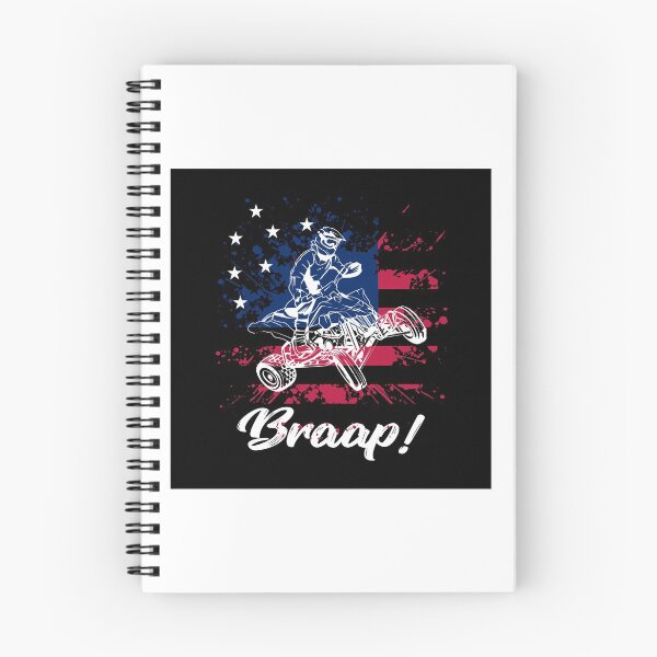 Item preview, BRAAP ATV USA American Flag SPLATTER Regalo designed and sold by OurBestBuys.