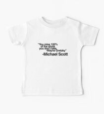 michael scott quote Baby Tee