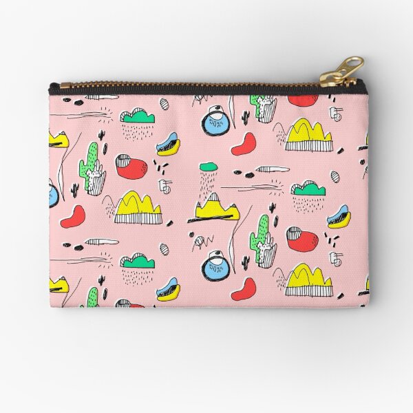 Cactus Mountain Zipper Pouch