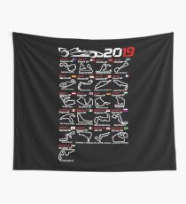 Kalender-Rennwagen 2019 nannten Schaltungen Wandbehang