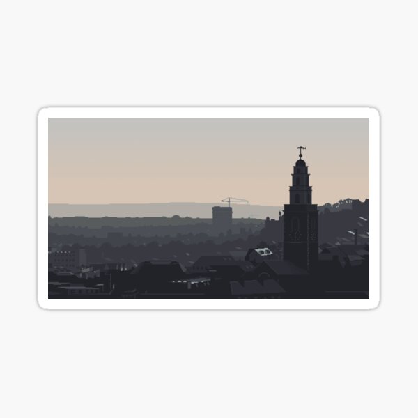 Cork at Dusk Sticker