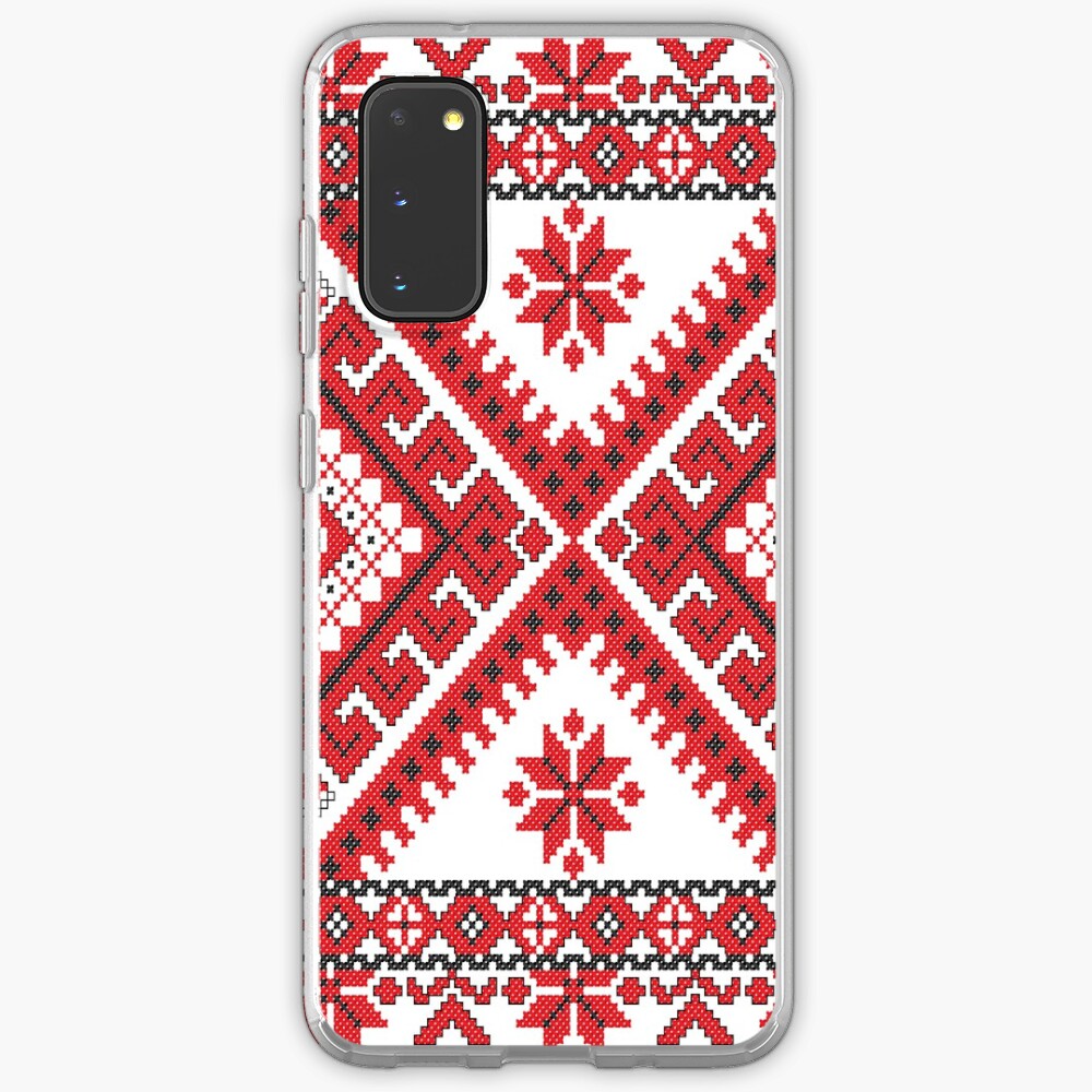 Ukraine Pattern - Ukrainian embroidery: вишивка, vyshyvka, #Ukraine #Pattern #Ukrainian #embroidery #вишивка #vyshyvka UkrainePattern #UkrainianEmbroidery #Украина Case & Skin for Samsung Galaxy