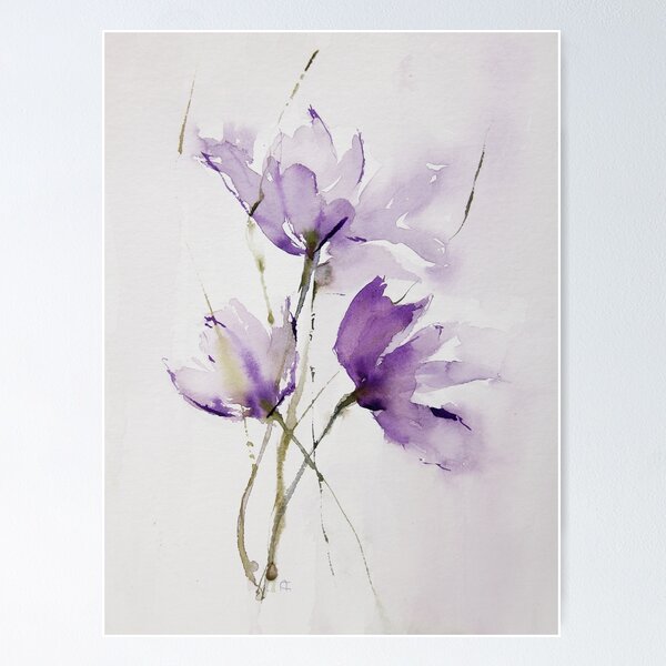 wilted tulips Poster