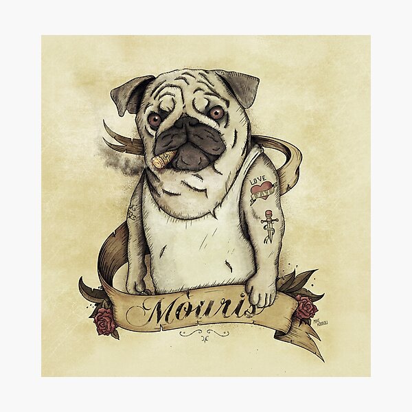 Item preview, Pug Life designed and sold by mikekoubou.
