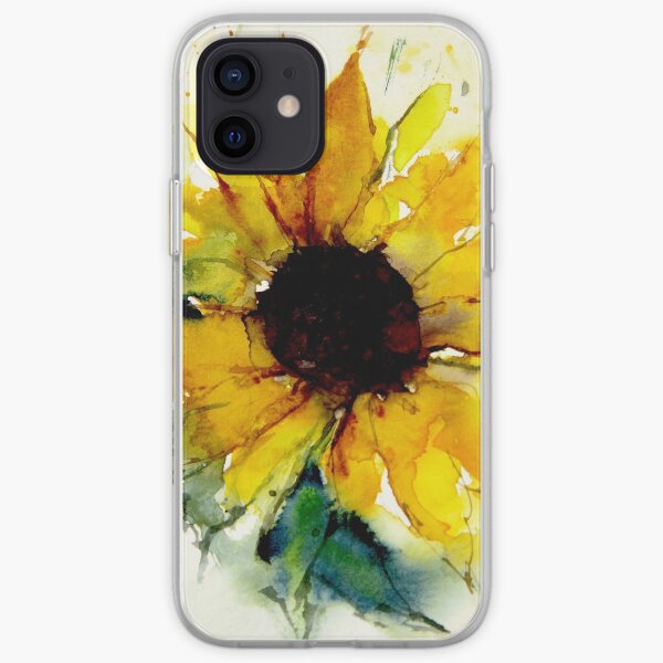 sunflower iPhone Soft Case