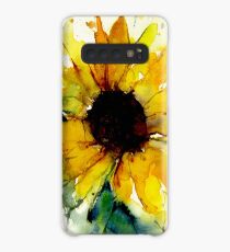 Greyhound flower sun sun yellow Samsung S10 Case
