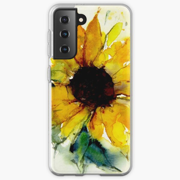 Sonnenblume Samsung Galaxy Flexible Hülle