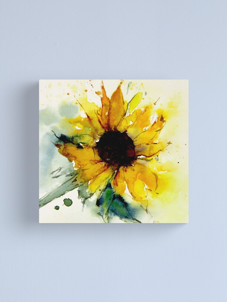 Alternate view of sunflower Canvas Print
