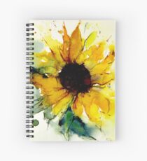 Cuaderno de espiral girasol