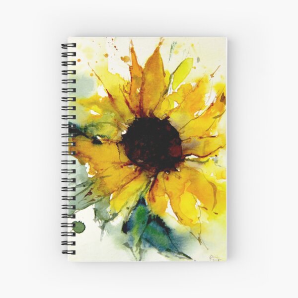 girasol Cuaderno de espiral