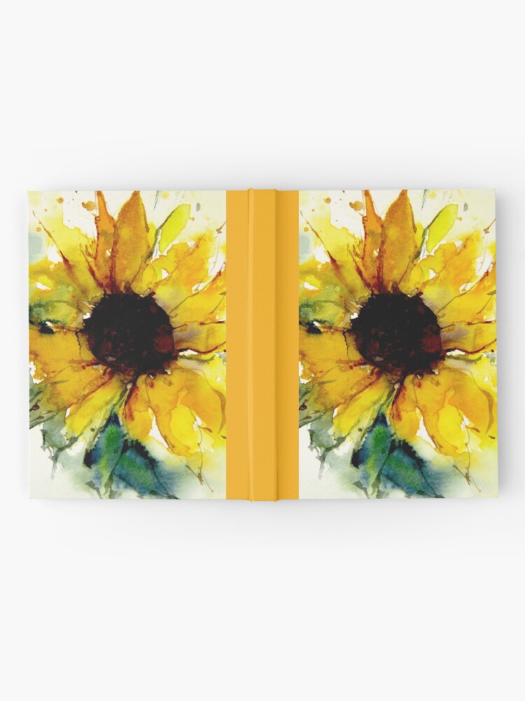 Alternate view of sunflower Hardcover Journal