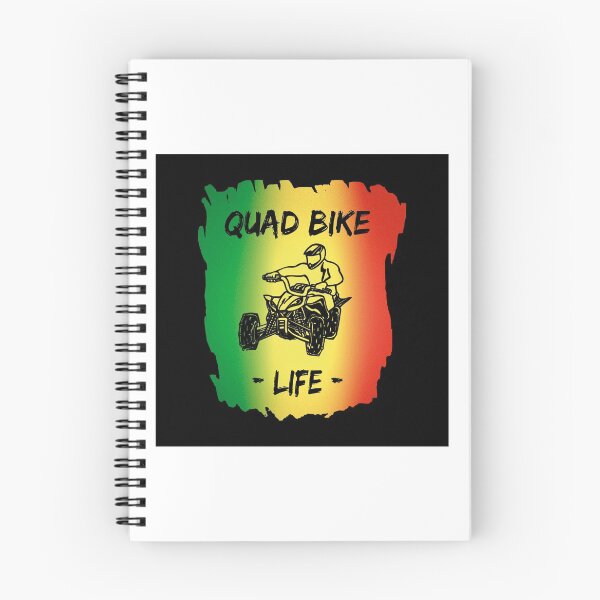 Item preview, ATV Rasta Green Yellow Red Quad Bike Life Gift designed and sold by OurBestBuys.
