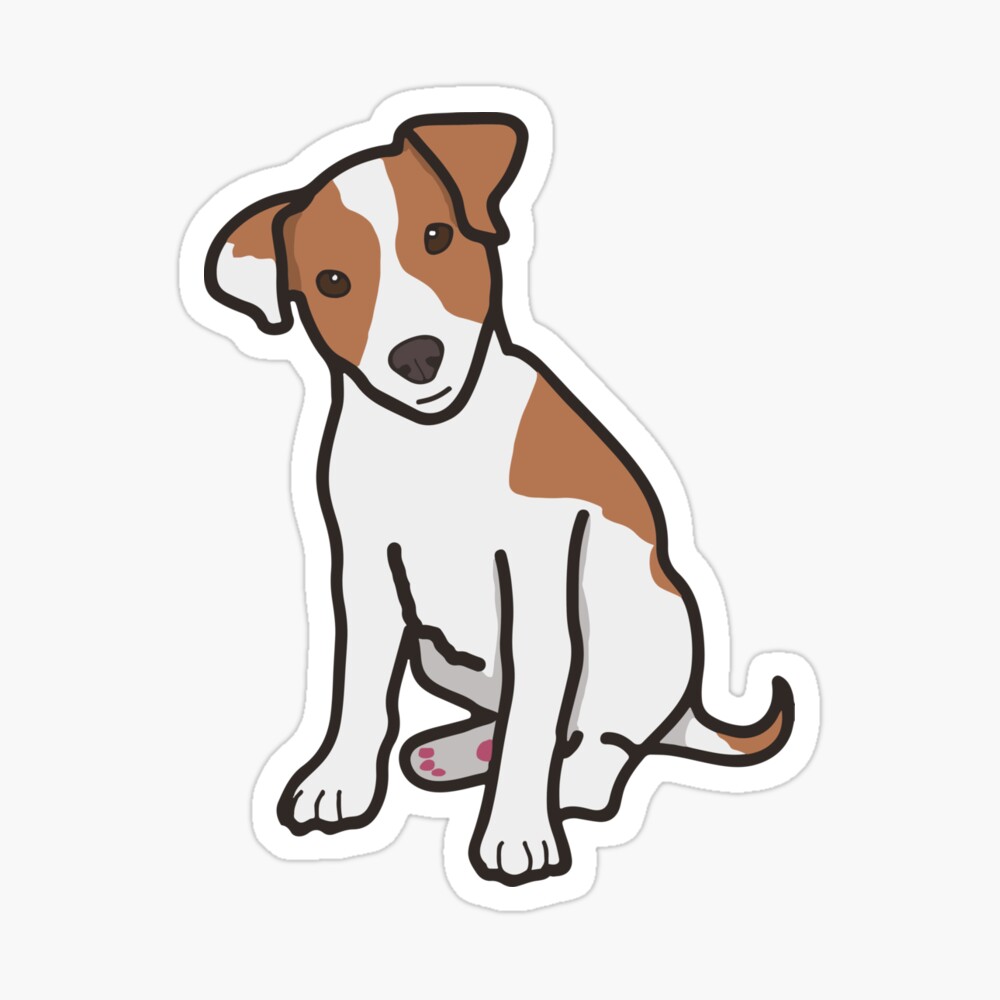 Poster Jack Russel Par Serconnor Redbubble