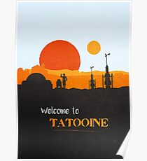 Willkommen auf Tatooine Poster