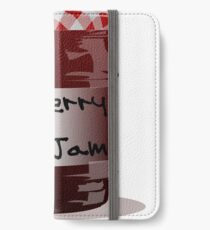 Red Jam iPhone Wallet/Case/Skin