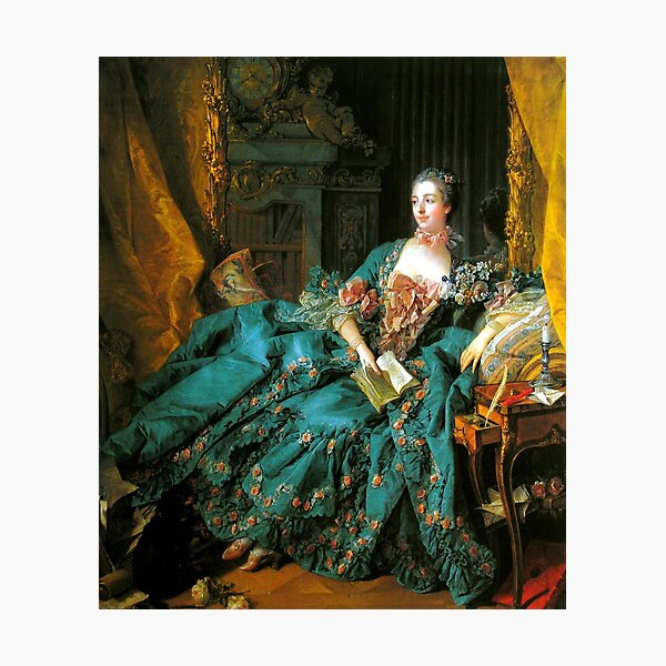 Item preview, Madame de Pompadour-Francois Boucher designed and sold by LexBauer.