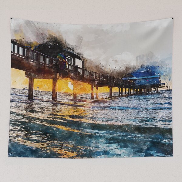 Item preview, Pier 60, Clearwater Beach designed and sold by AM FineArtPrints.