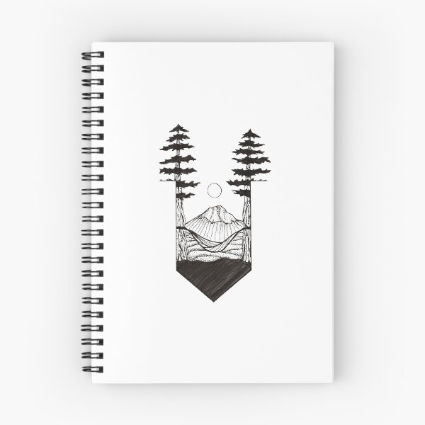 Item preview, Tree Hammock ink drawing designed and sold by justinsink.
