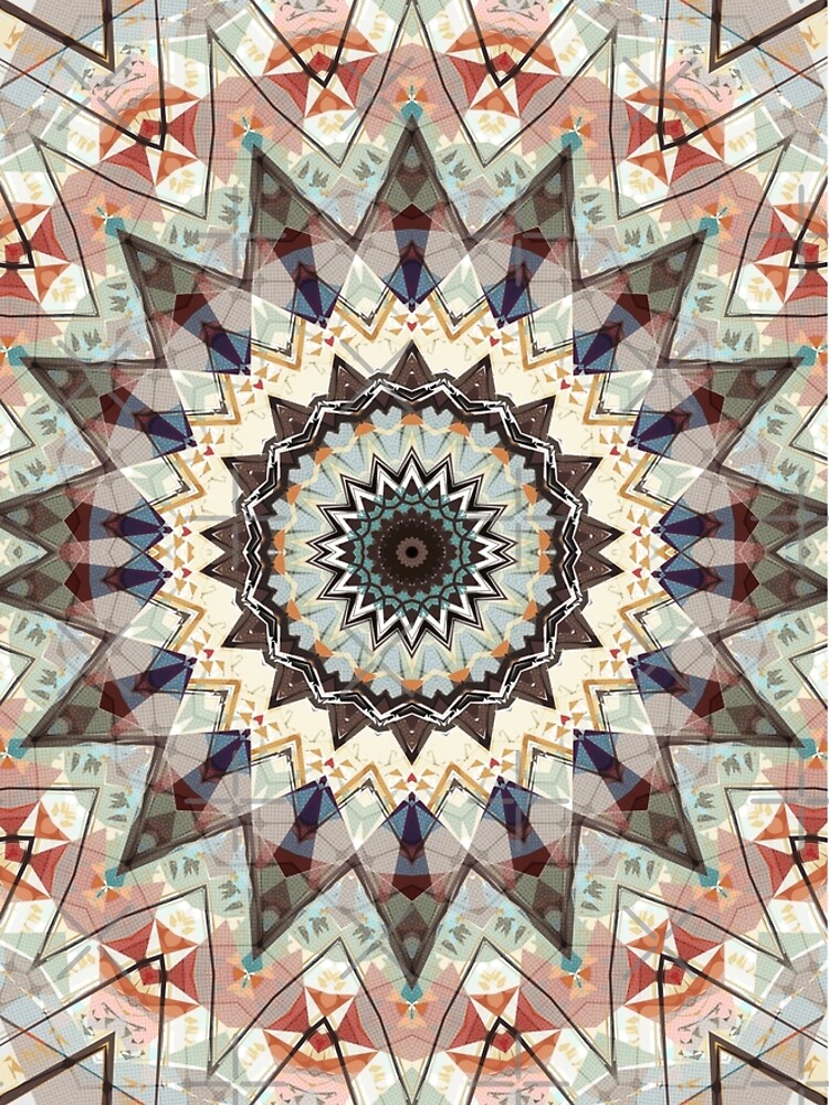 Colors of Autumn Mandala by perkinsdesigns