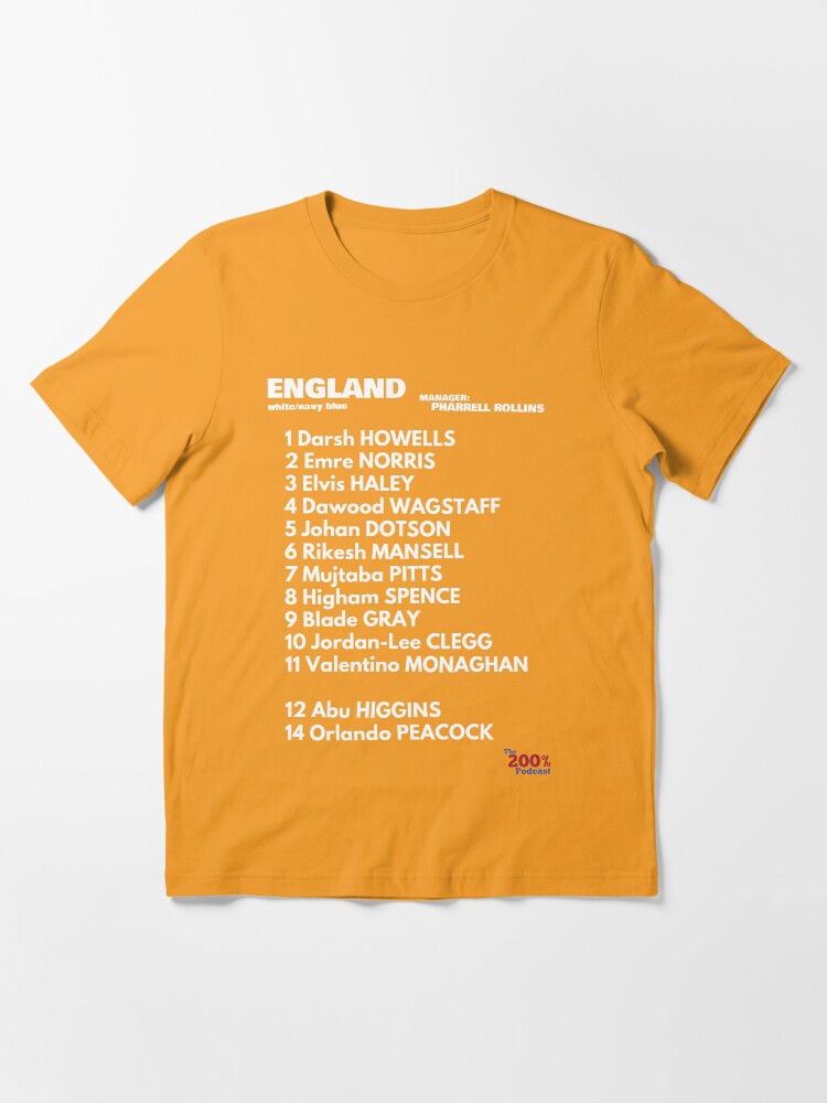 Alternate view of England XI t-shirt Essential T-Shirt