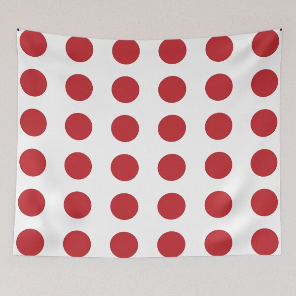 Item preview, Retro Red Polka Dots #home #decor #retrostyle #polkadots #stylish #sixties designed and sold by Kirovair.