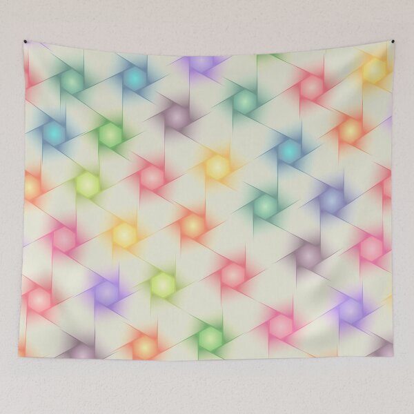 Item preview, Colorful Polygon Pattern designed and sold by livianasgifts.