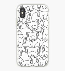 Minimalist Koala iPhone Case