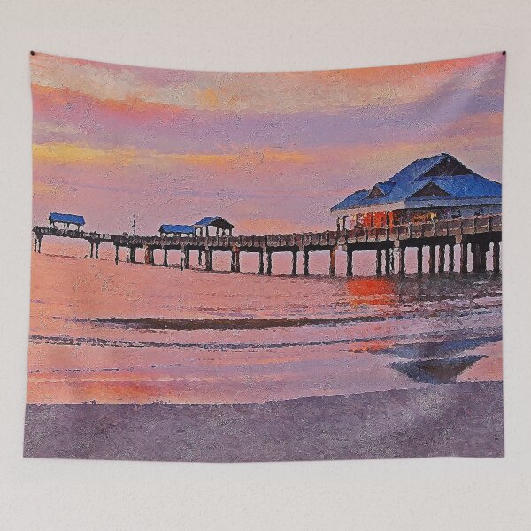 Item preview, Pier 60, Clearwater Beach designed and sold by AM FineArtPrints.