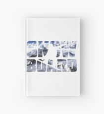 Snowboard Hardcover Journal