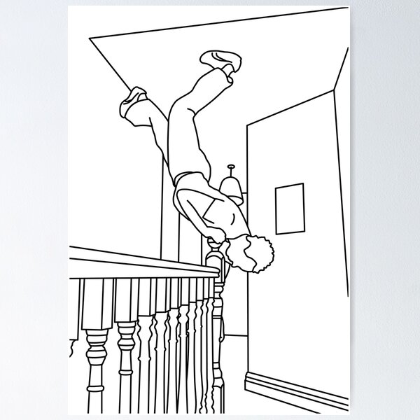 Ceiling Walk Poster