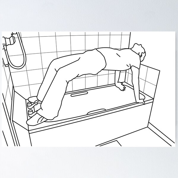 Bath Urchin Poster