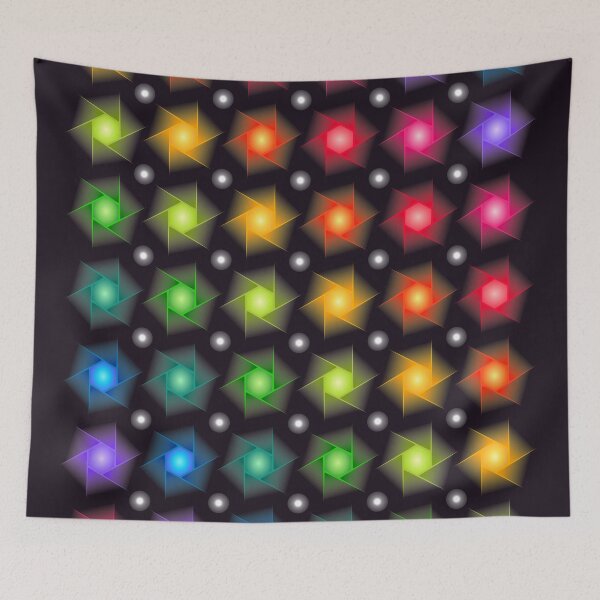 Item preview, Colorful Stars Pattern designed and sold by livianasgifts.
